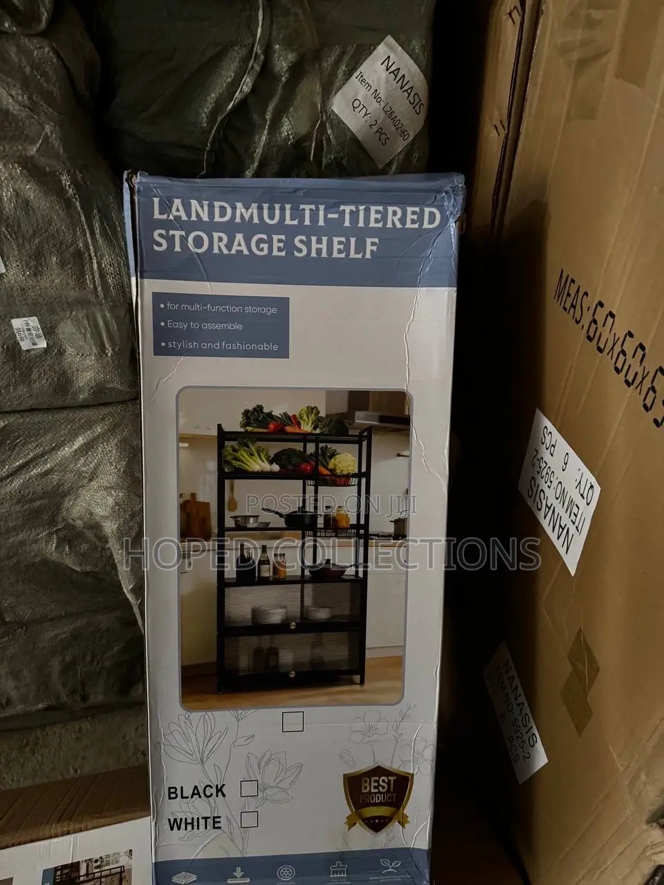 New Storage Shelves
