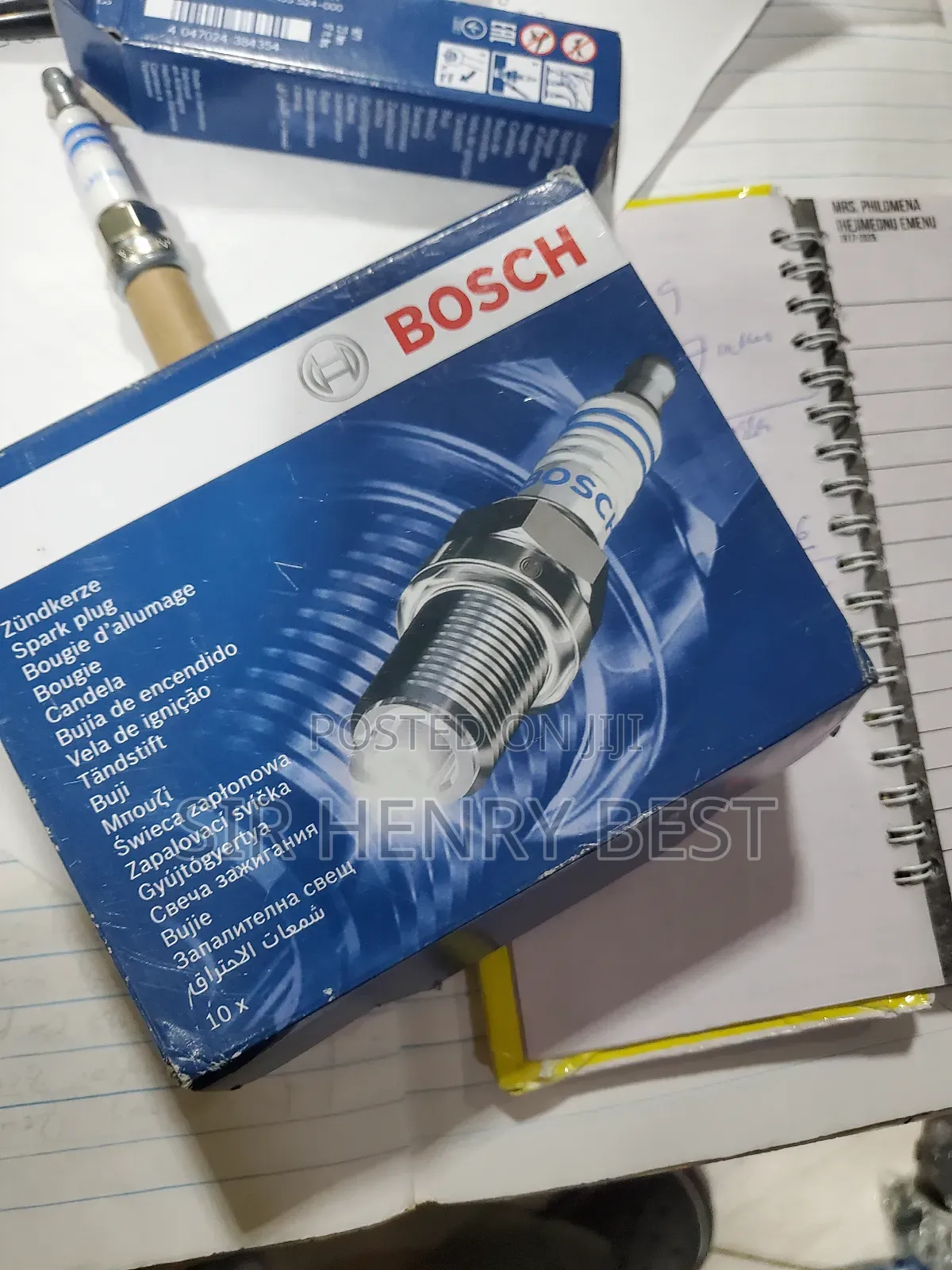Bosch Double Platinum Spark Plugs VR7SPP33