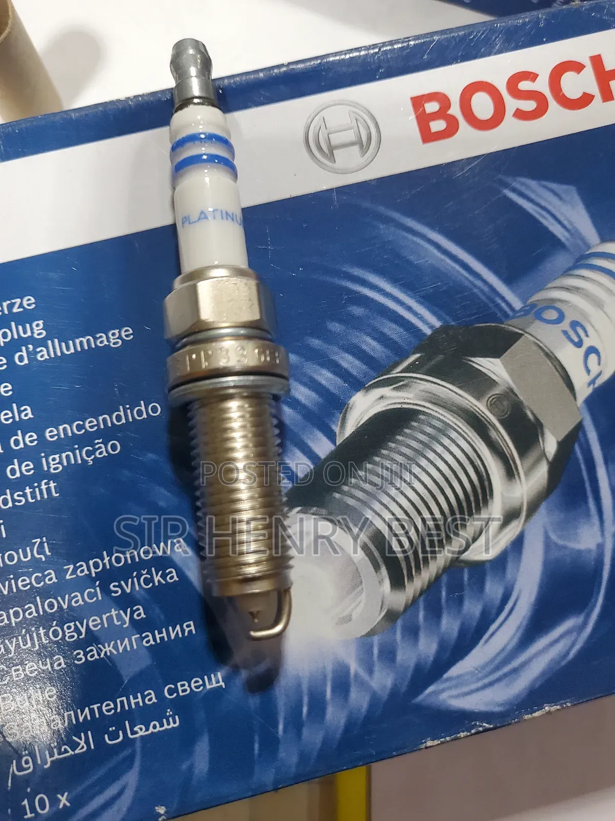 Bosch Double Platinum Spark Plugs VR7SPP33