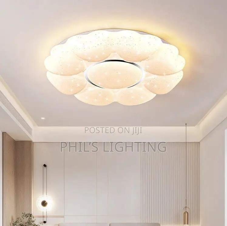 Modern LED Wooden Round Pendant Ceiling Light
