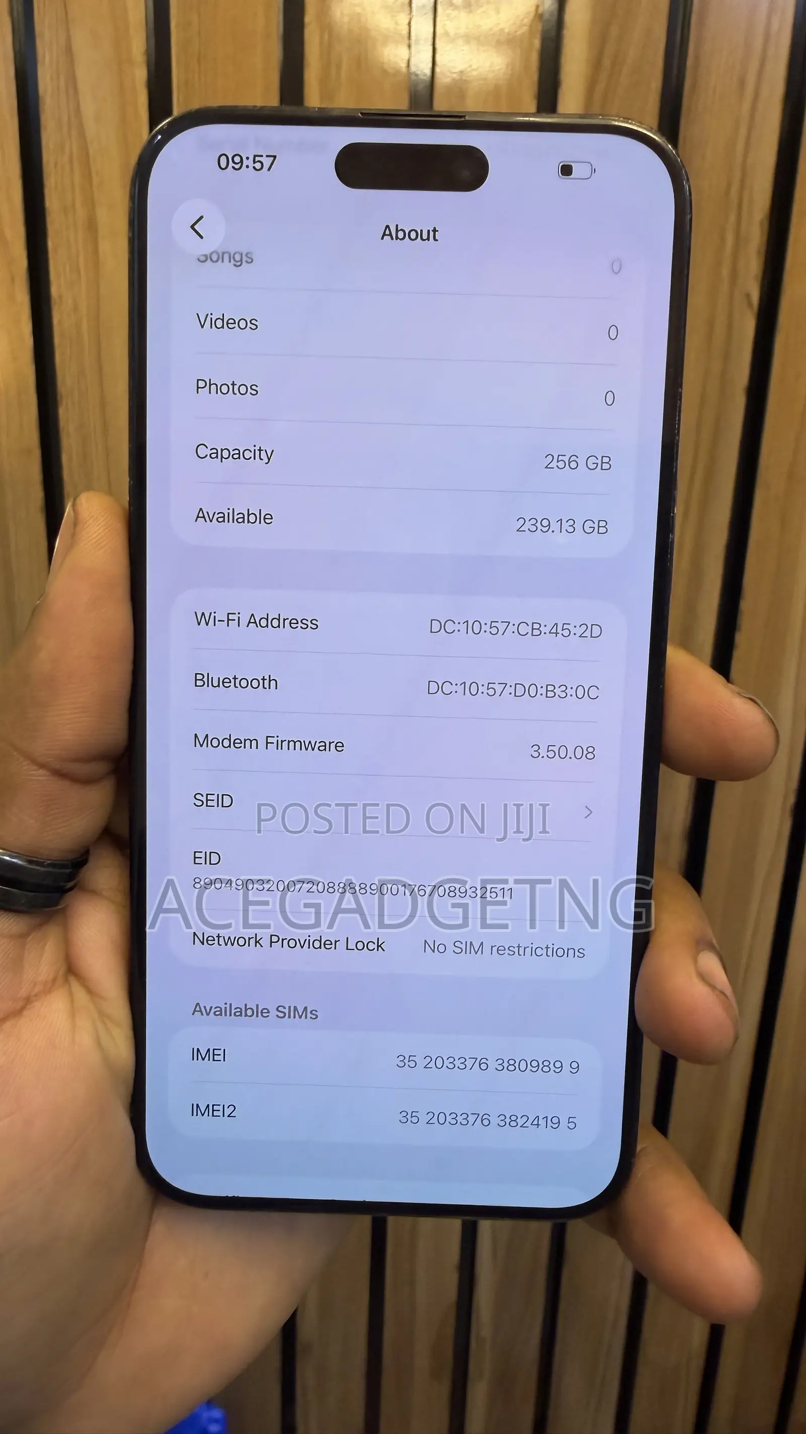 Apple iPhone 15 Pro Max 256 GB Blue