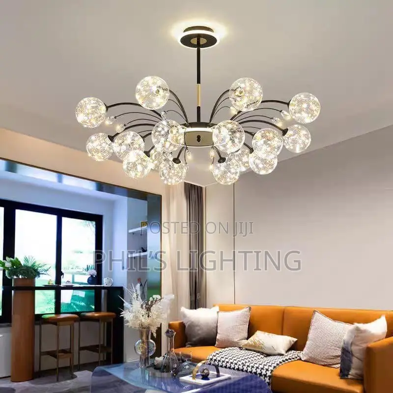 Luxury Glass Ball LED Chandelier