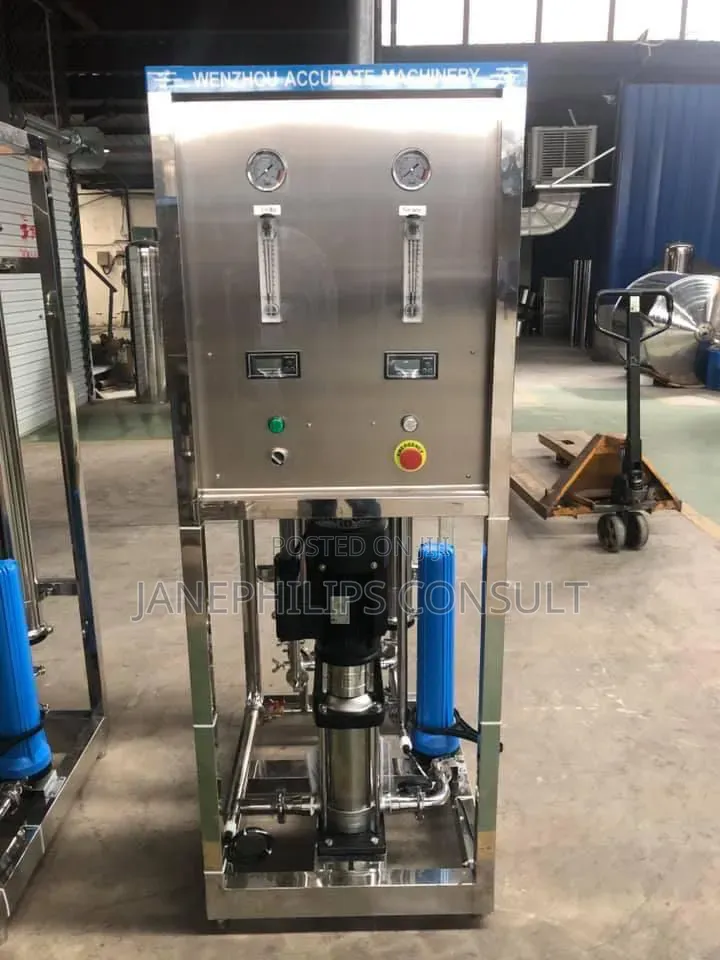 500LPH Reverse Osmosis RO Water Treatment Plant | Pure Water Machine