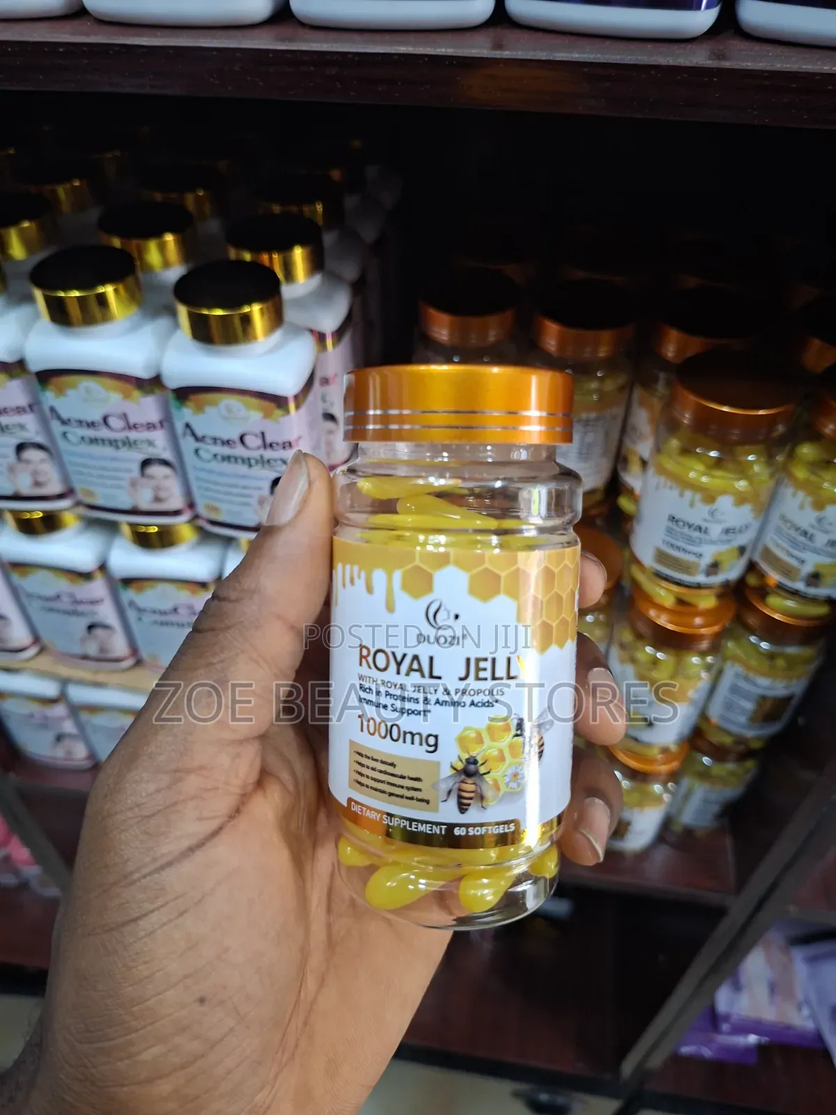 DUOZI Royal Jelly With Propolis 1000mg (60 Softgels)