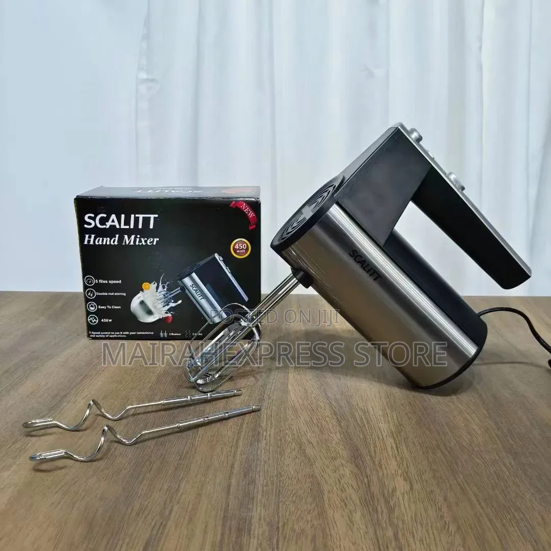 Scarlitt Hand Mixer 450watt SC-166