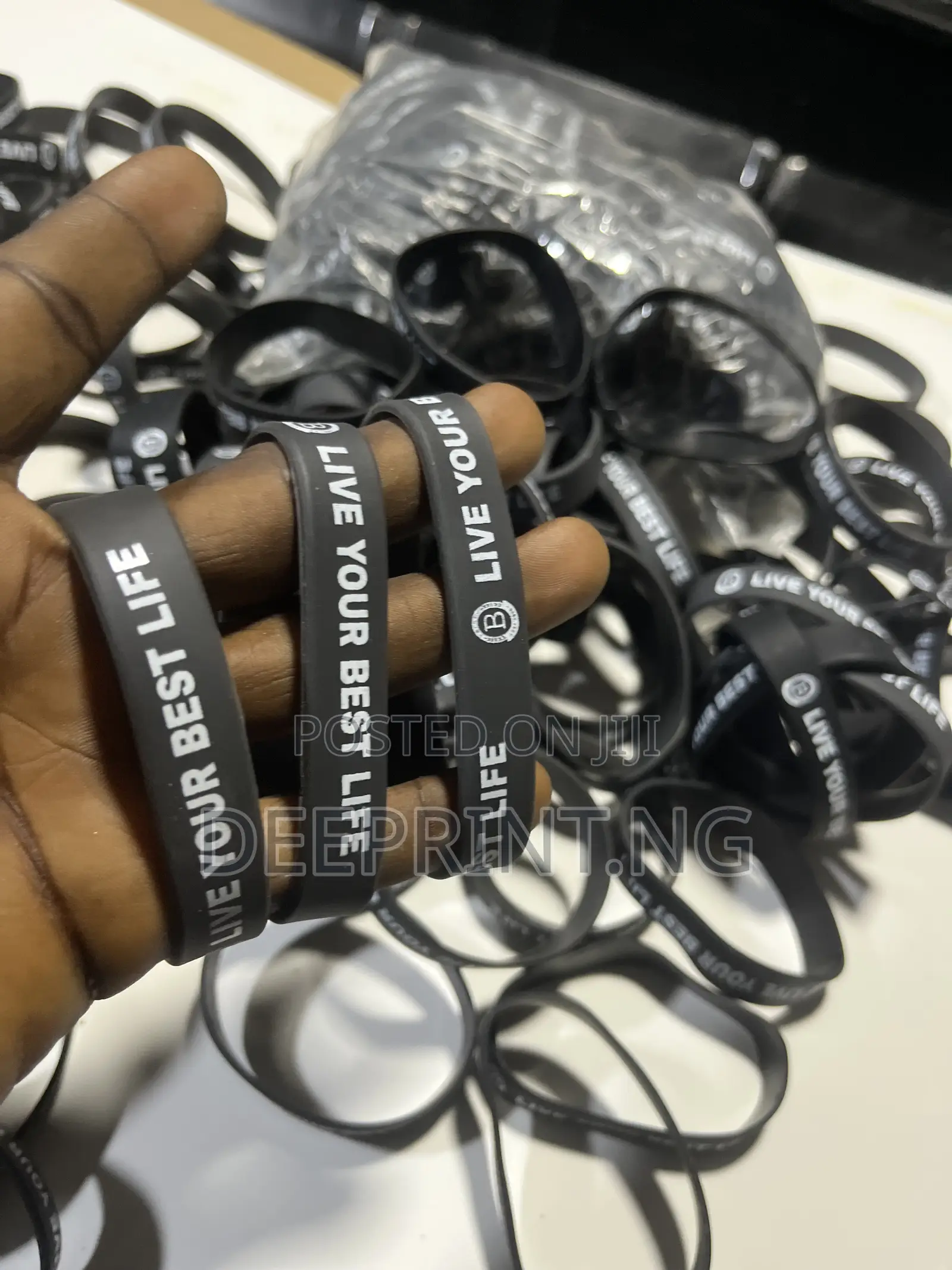 Custom Plain Silicone Wristbands