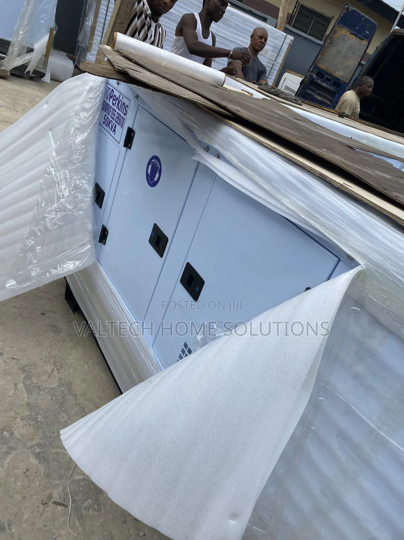 50KVA Perkins Diesel Soundproof Generator – 100% Pure Copper Coil
