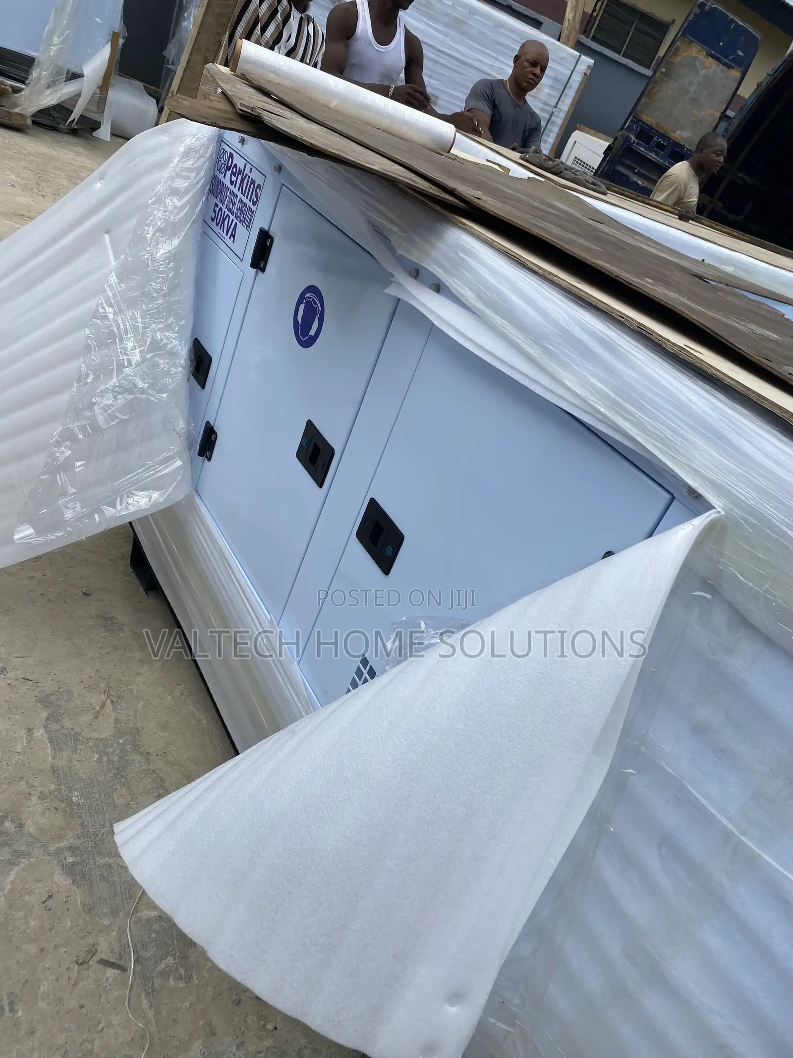 50KVA Perkins Diesel Soundproof Generator – 100% Pure Copper Coil
