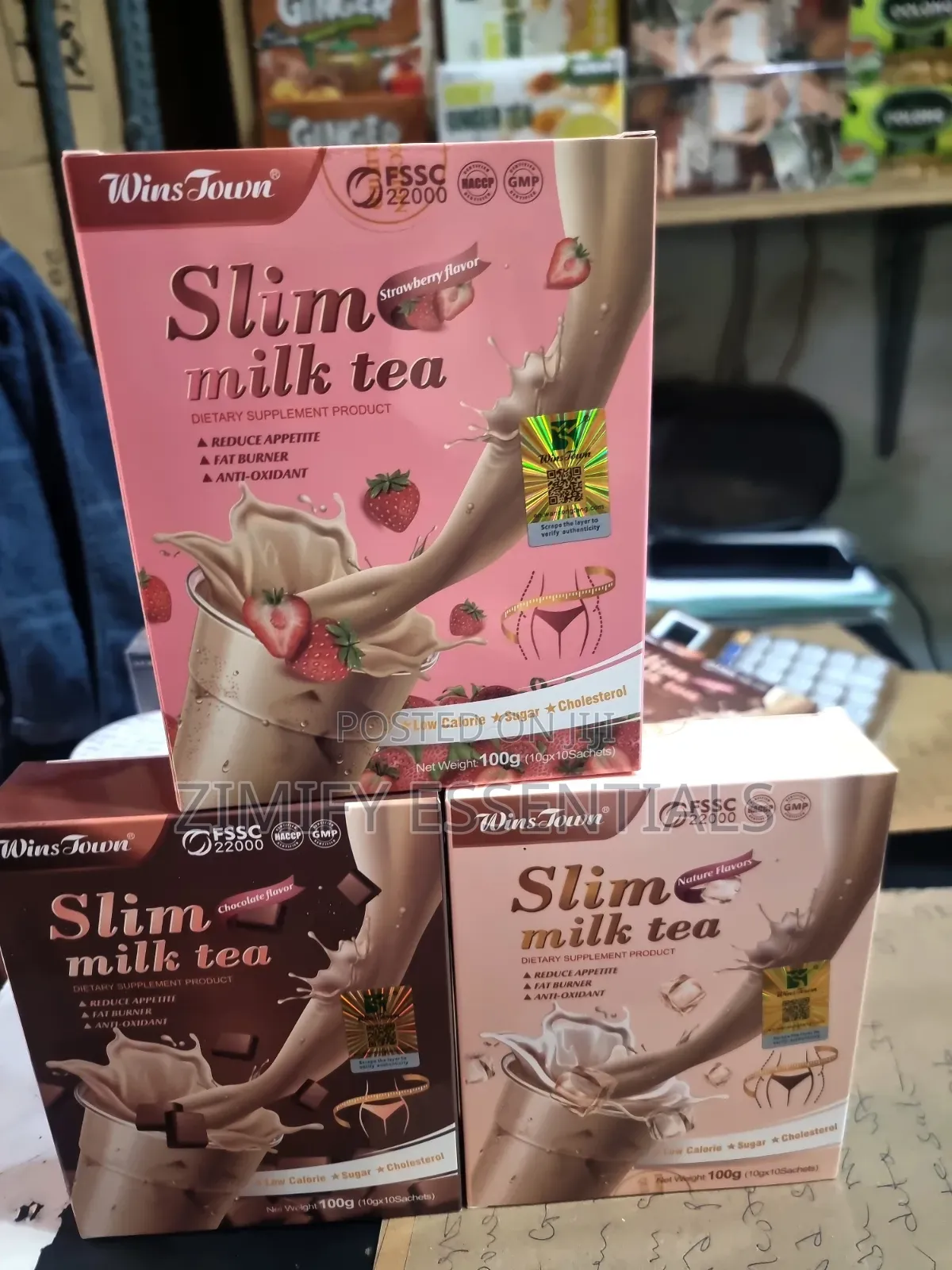 Wins Town Slim Milk Tea