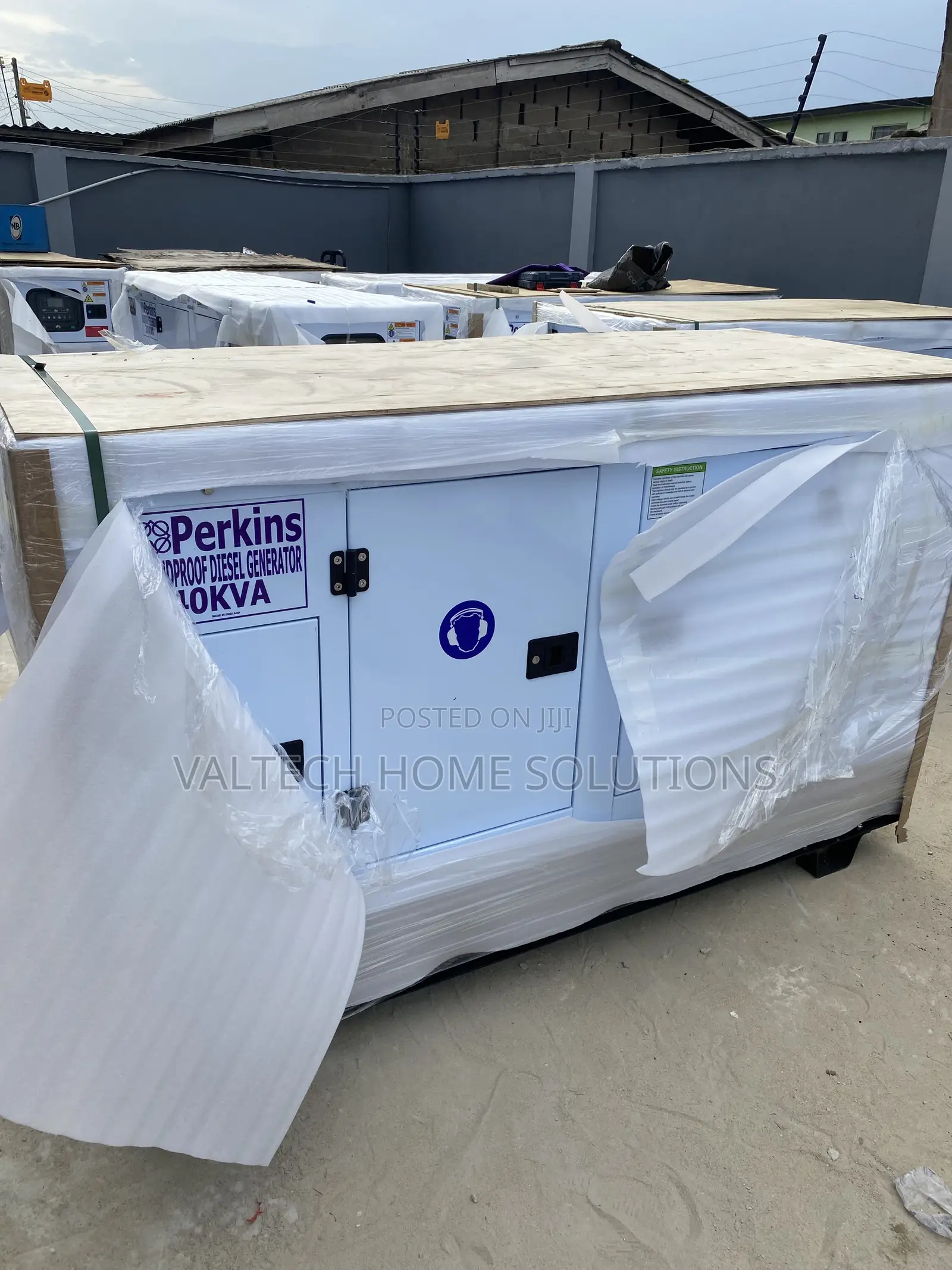 UK Standard 40KVA Perkins Soundproof Generator – Fuel Efficient