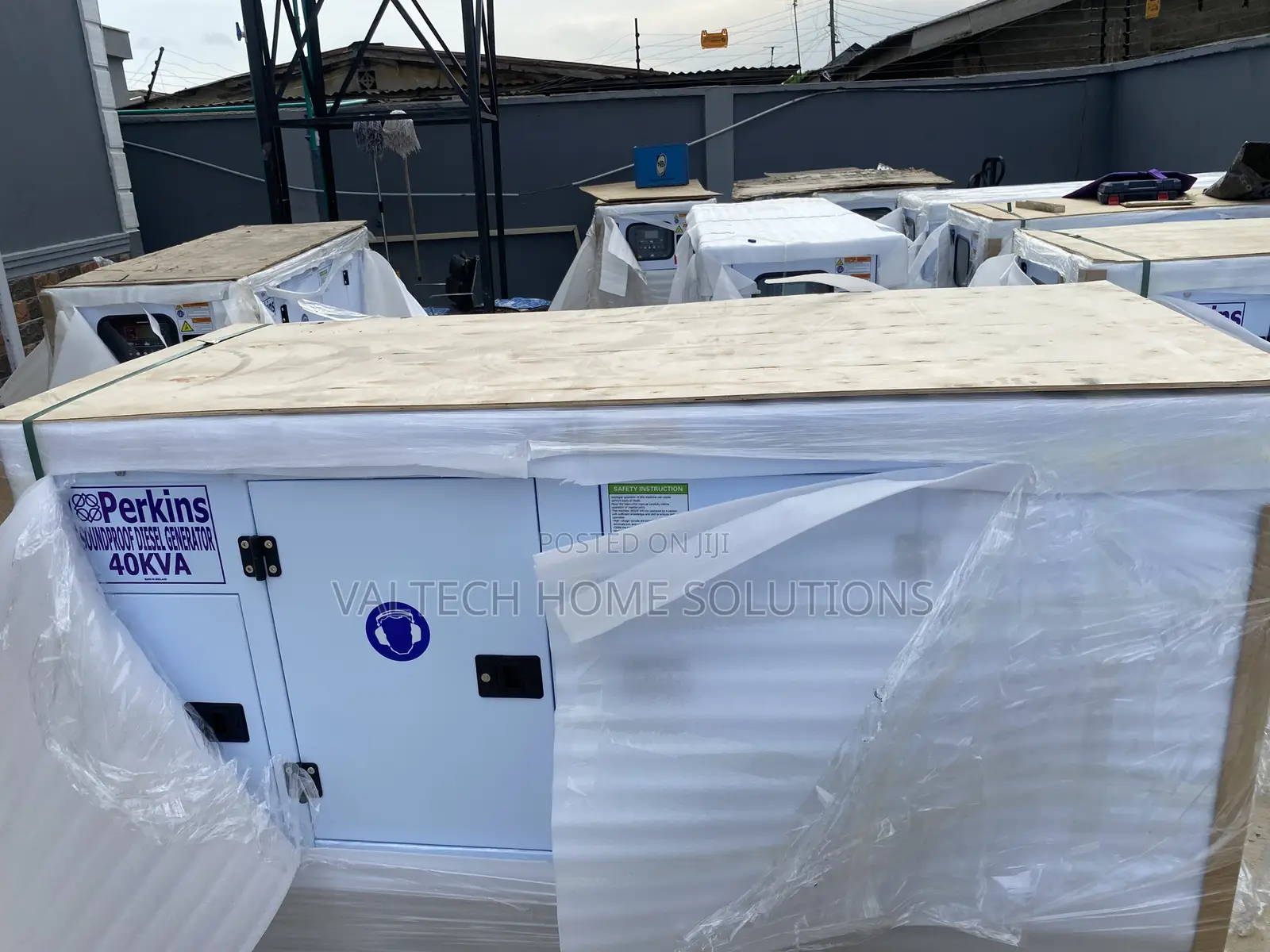 UK Standard 40KVA Perkins Soundproof Generator – Fuel Efficient