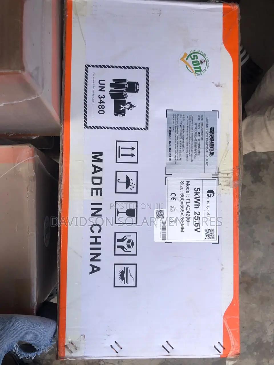 5kwh 24v Felicity Lithium Ion Battery