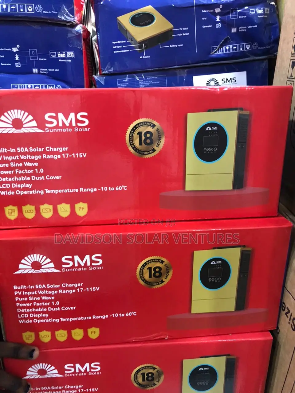1.2kva 12v SMS Hybrid Inverter