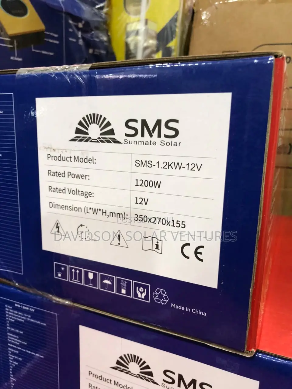 1.2kva 12v SMS Hybrid Inverter