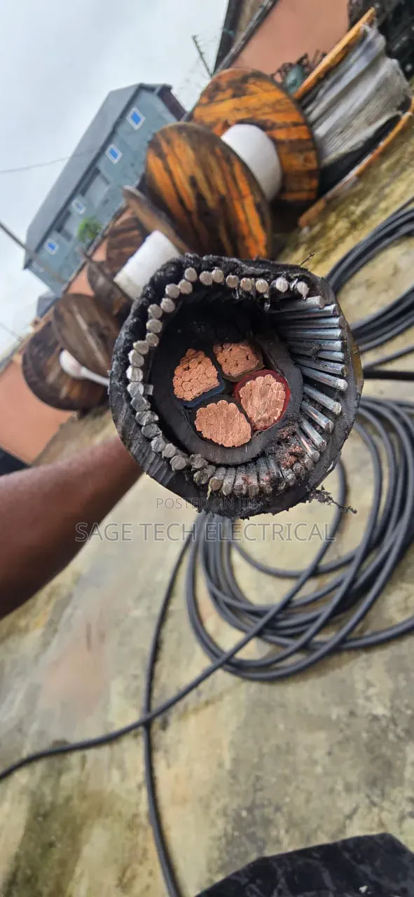 50mm 4core PVC Swa Xlpe PVC Armoured Cable Nigerchin
