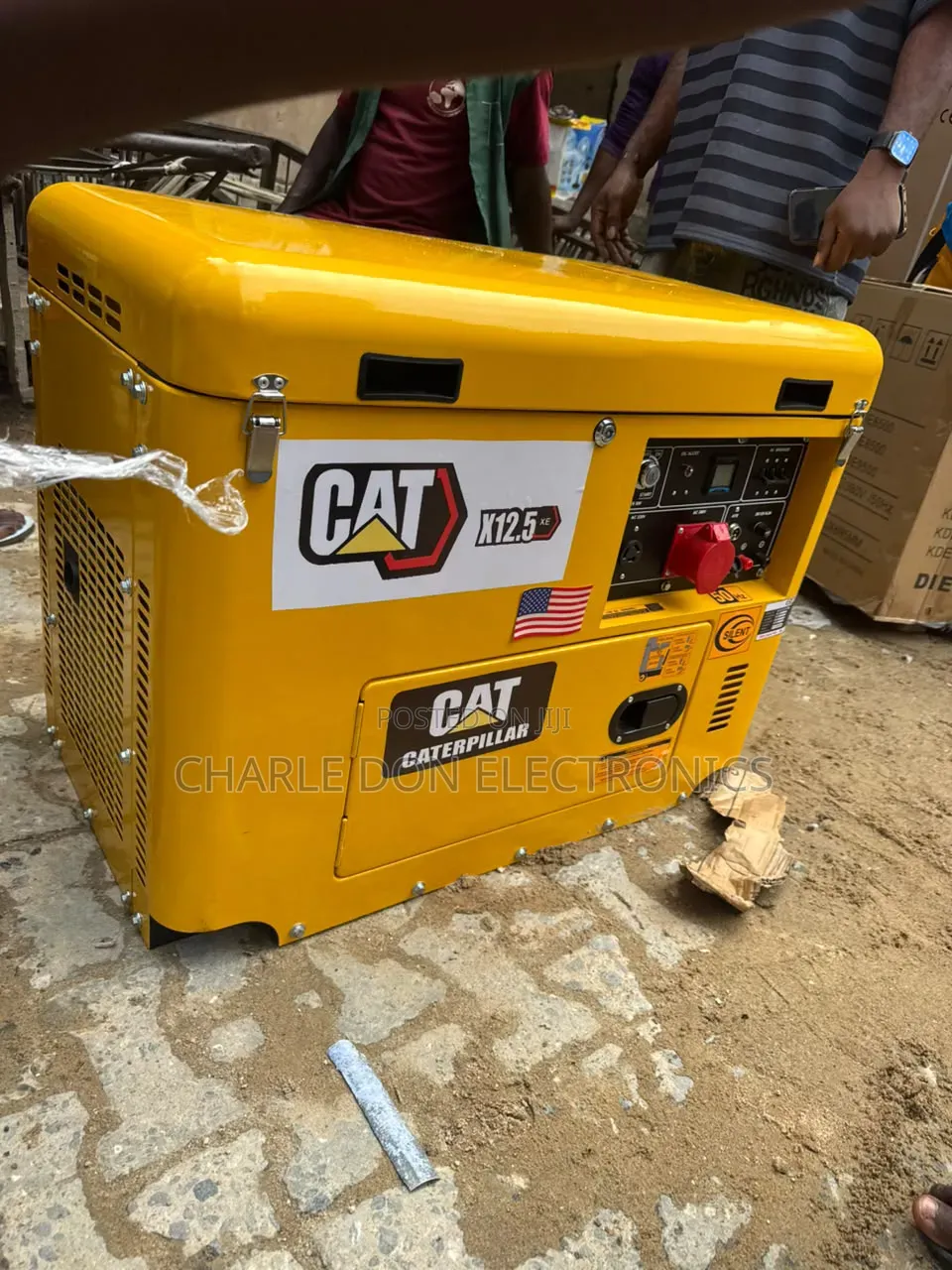 Heavy-Duty CAT Diesel Generator 12.5kVA – Silent Operation
