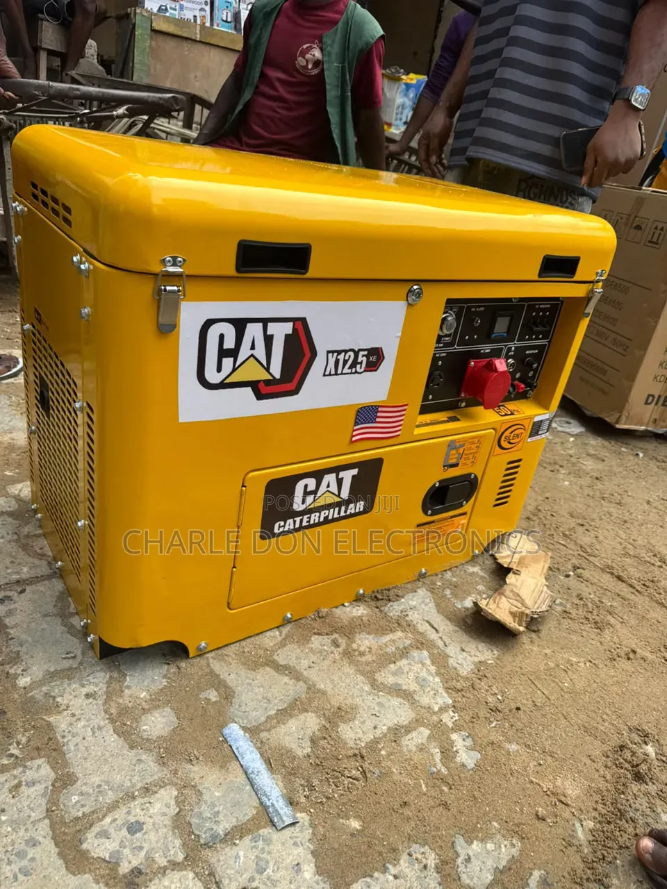 Heavy-Duty CAT Diesel Generator 12.5kVA – Silent Operation