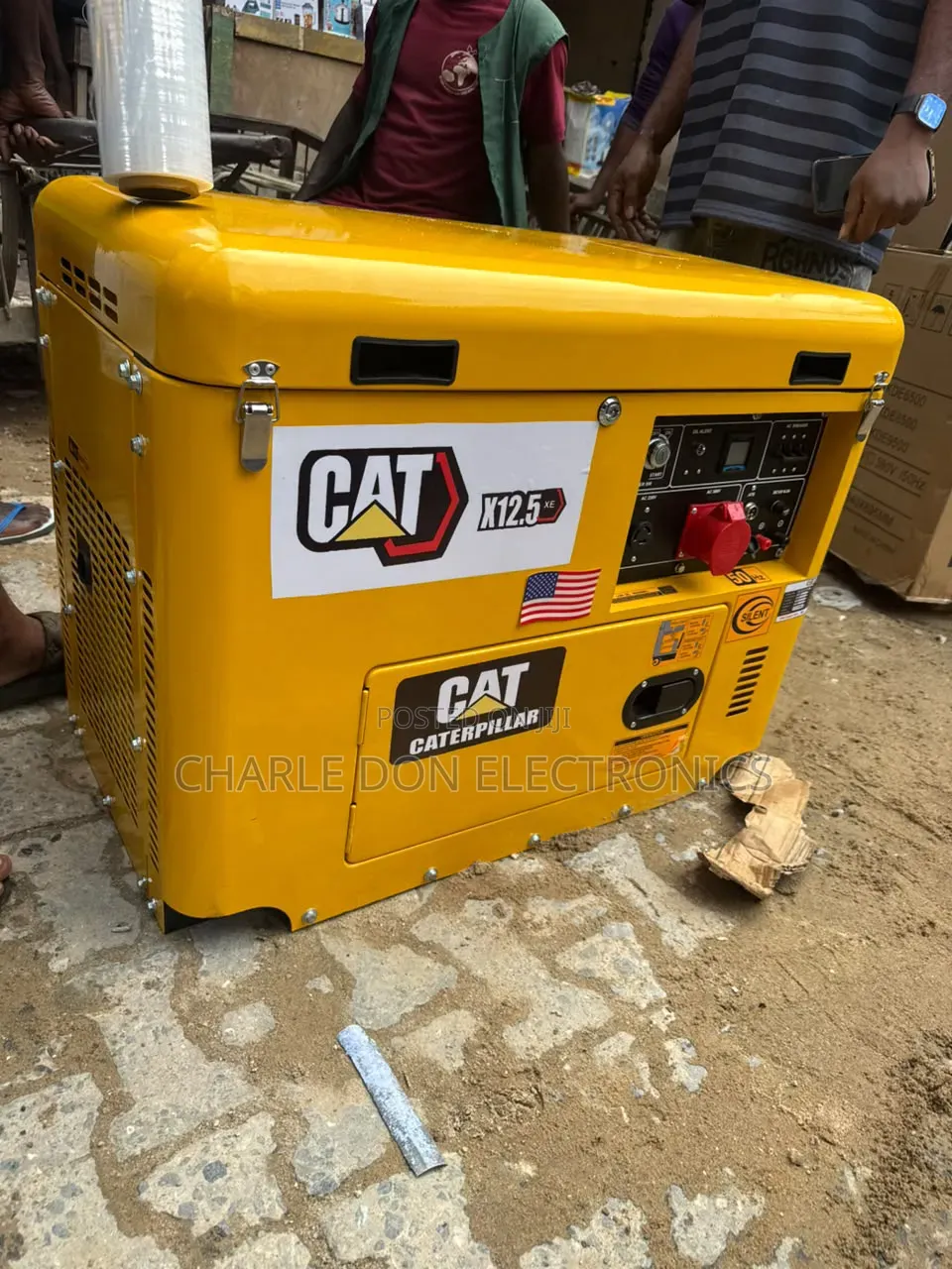 CAT 12.5kVA Three-Phase Diesel Soundproof Generator – Premium Powerfu
