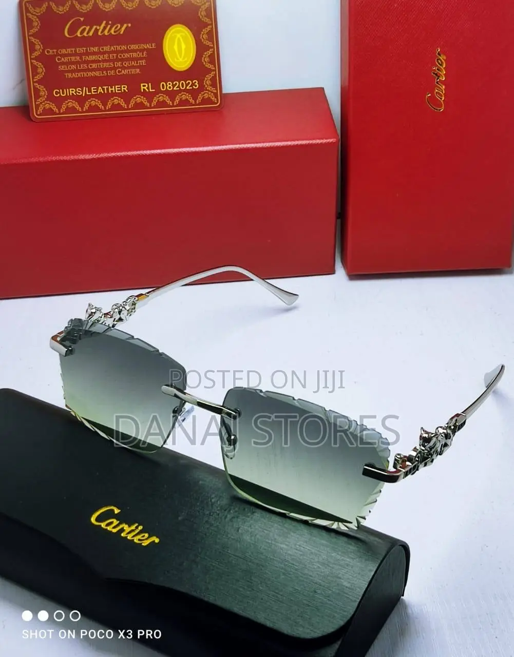Original Cartier Fancy Sunglasses