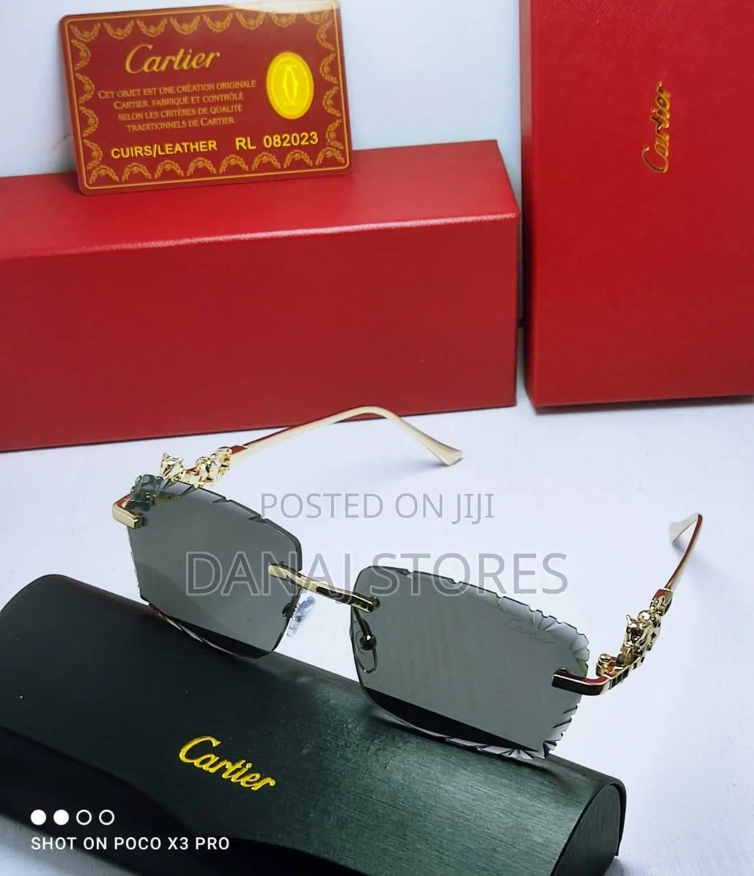 Original Cartier Fancy Sunglasses