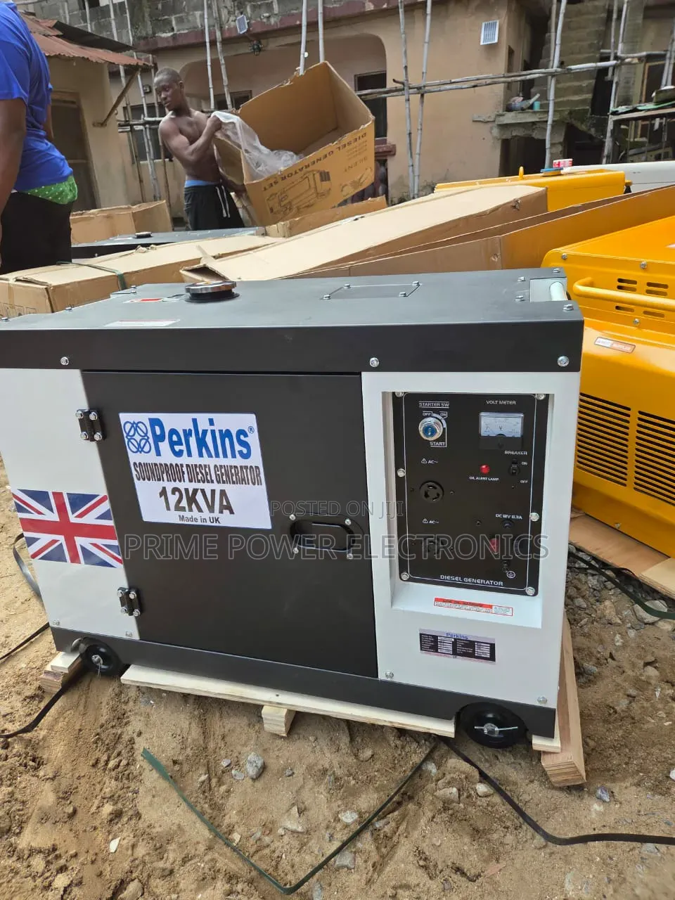Original 12kVA Perkins Silent Diesel Generator – UK Quality
