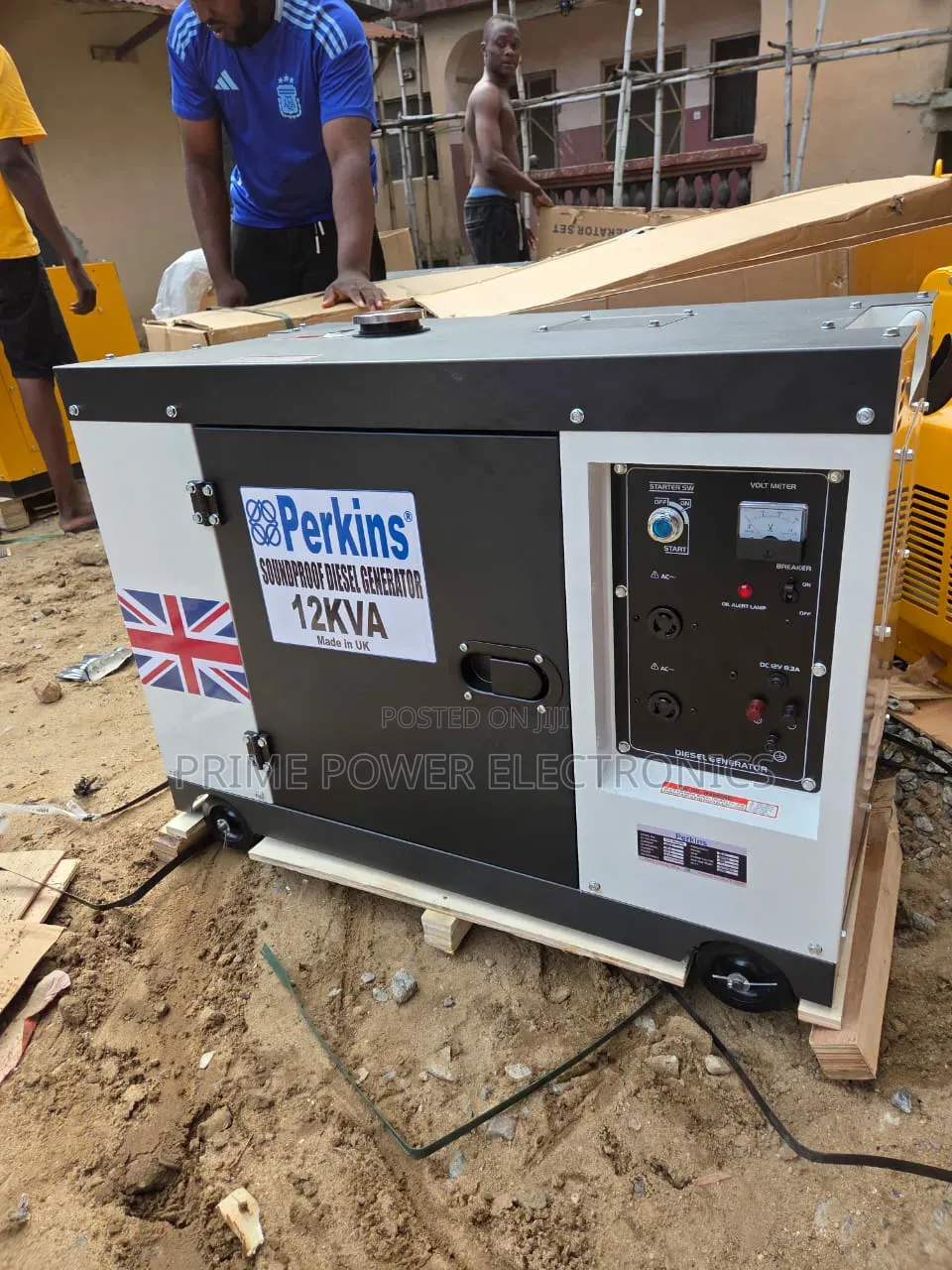 Original 12kVA Perkins Silent Diesel Generator – UK Quality