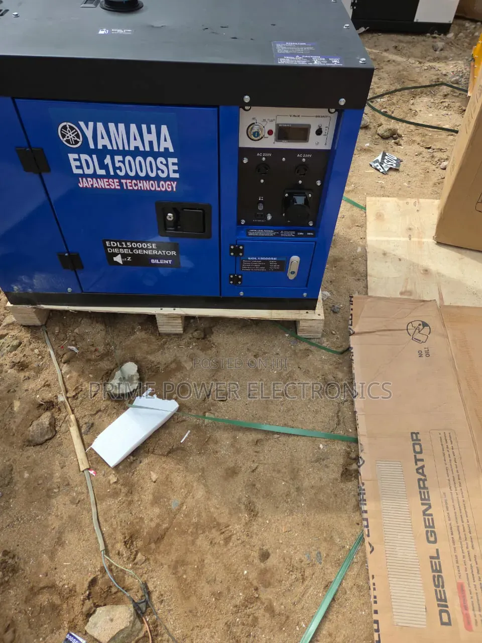 15kVA Yamaha Silent Generator – 100% Copper Alternator
