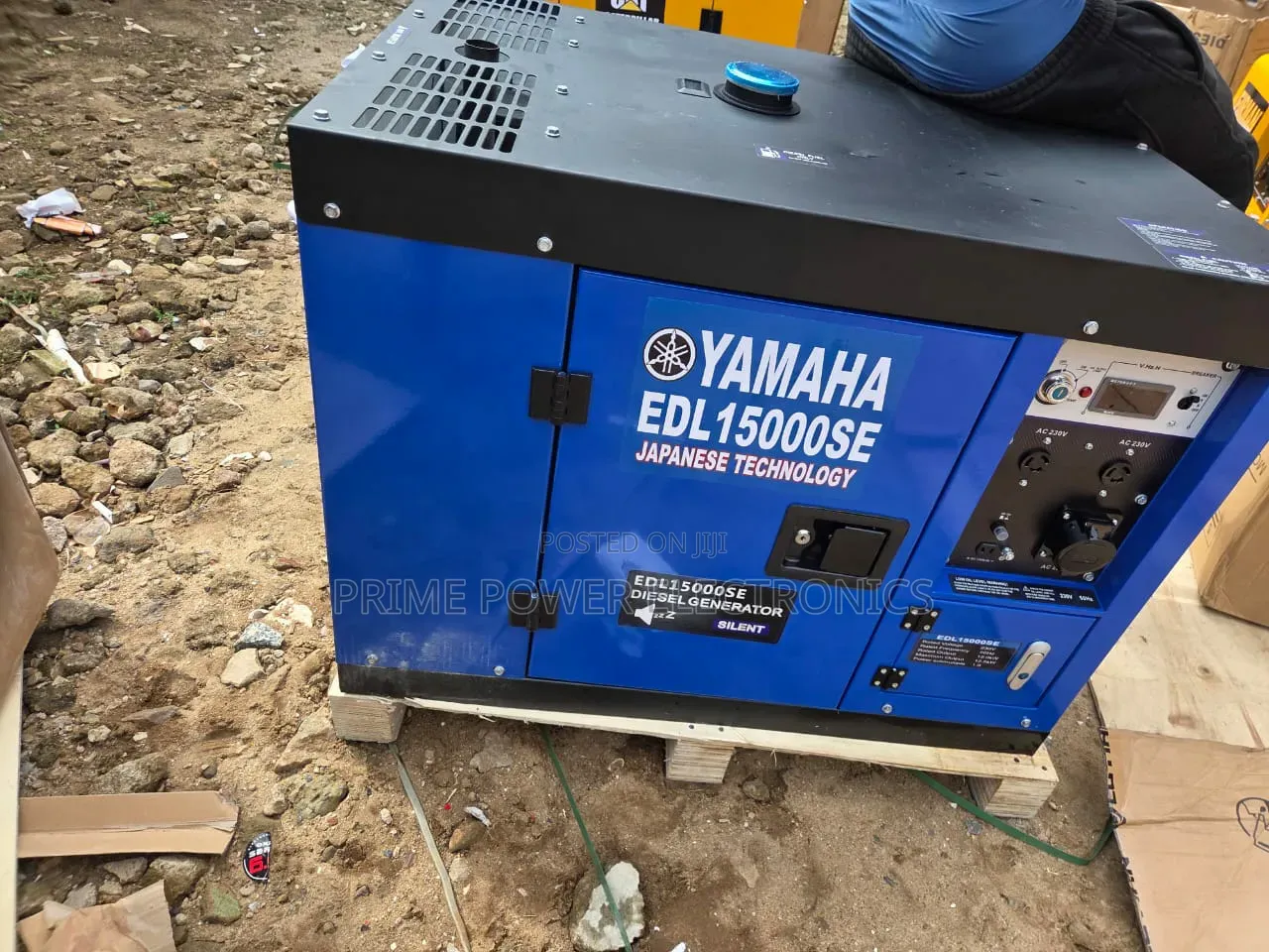 Yamaha 15kVA Soundproof Generator – Built for Homes Businesses