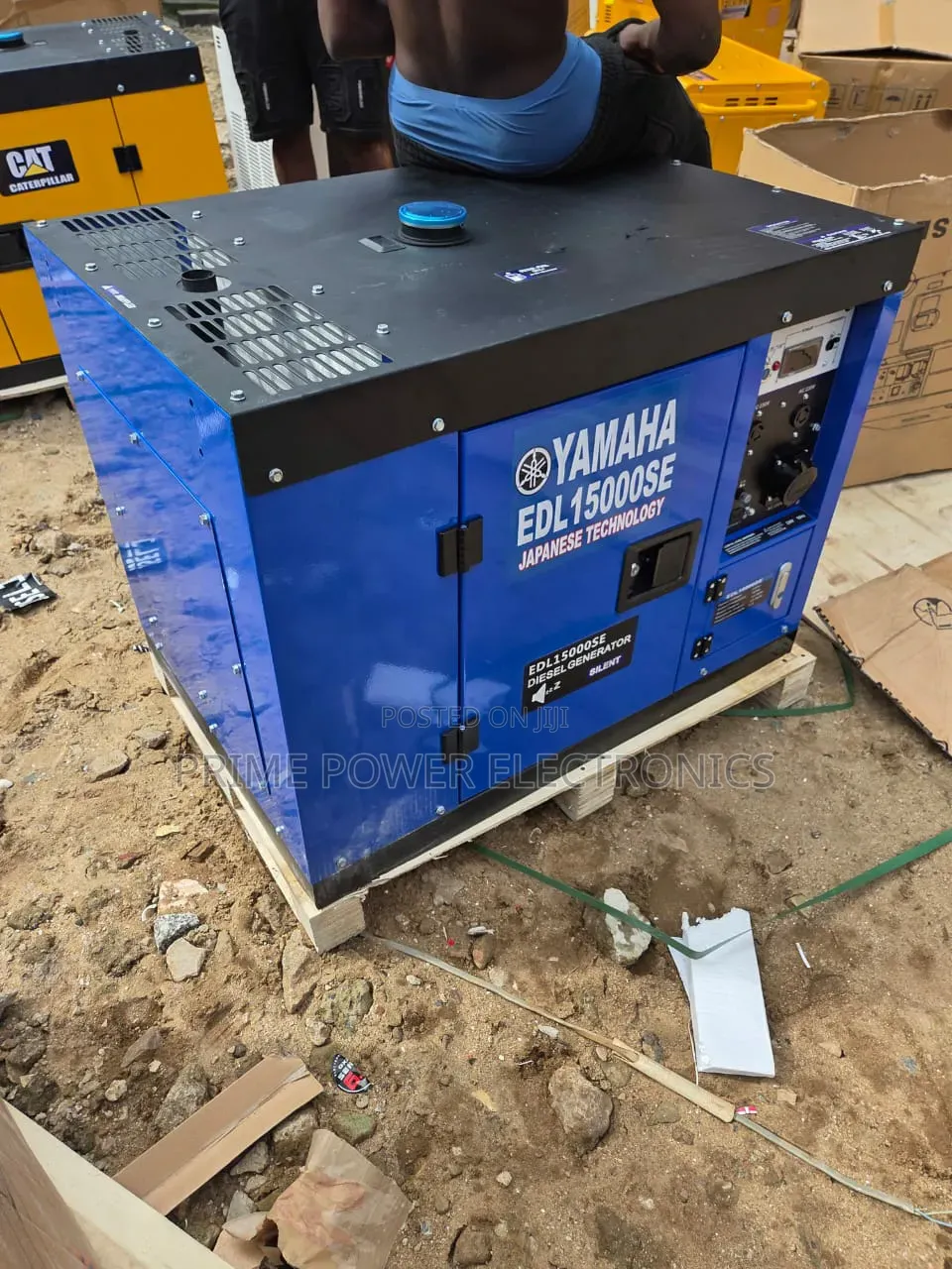 Yamaha 15kVA Soundproof Generator – Built for Homes Businesses