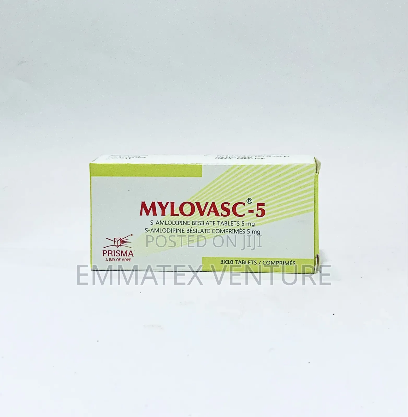 Mylovasc-5 Tablet (S-Amlodipine) X30