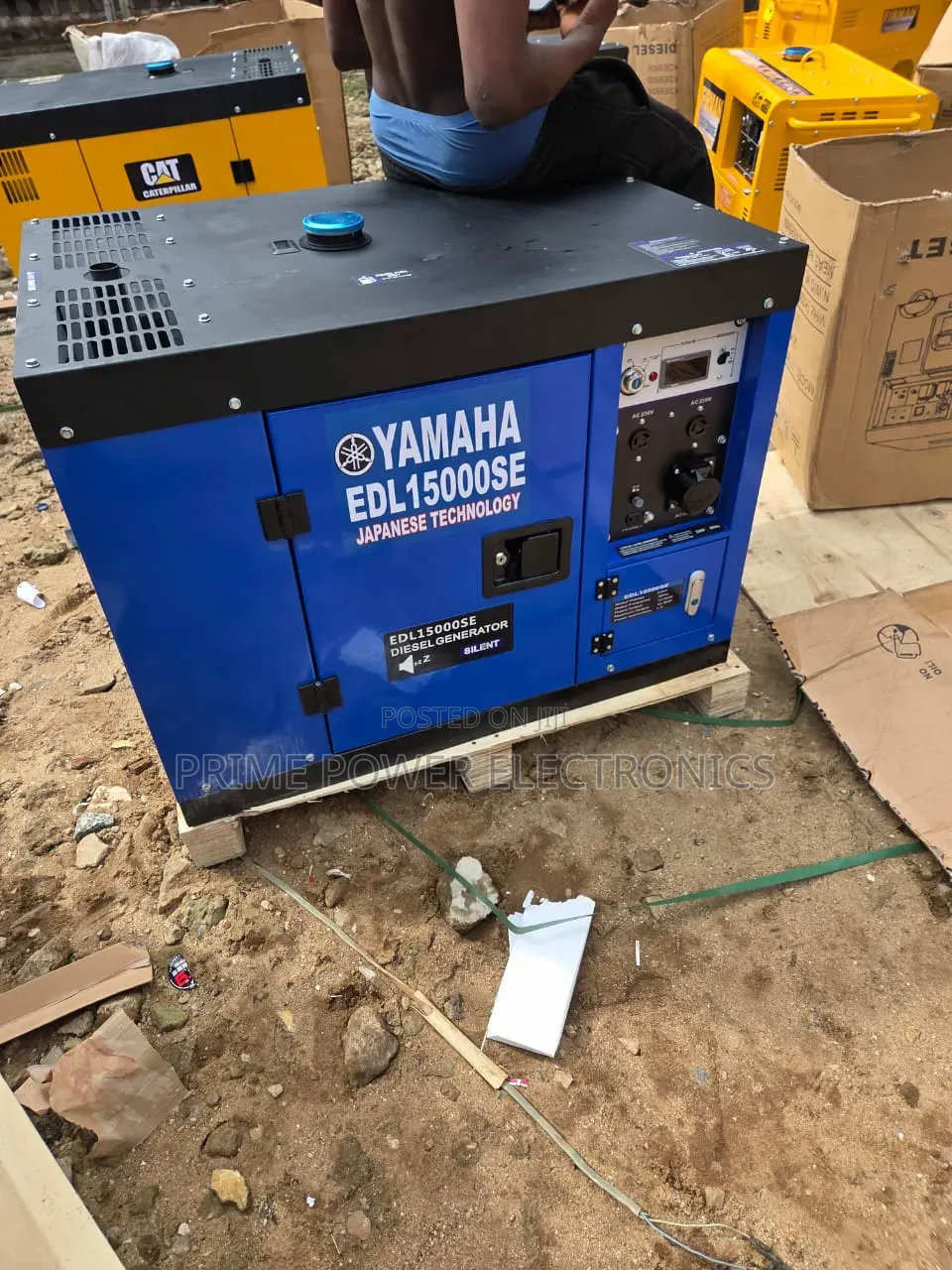 Yamaha 15kVA Diesel Generator – Perfect for Offices Factories