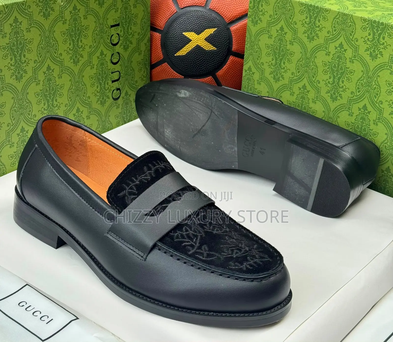 Gucci Quality Luxury Men Genuine Leather Loafers