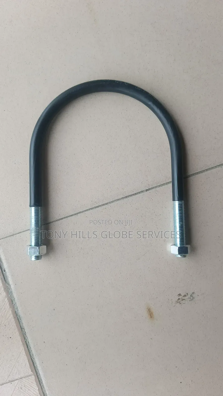 4" U Bolt Coated