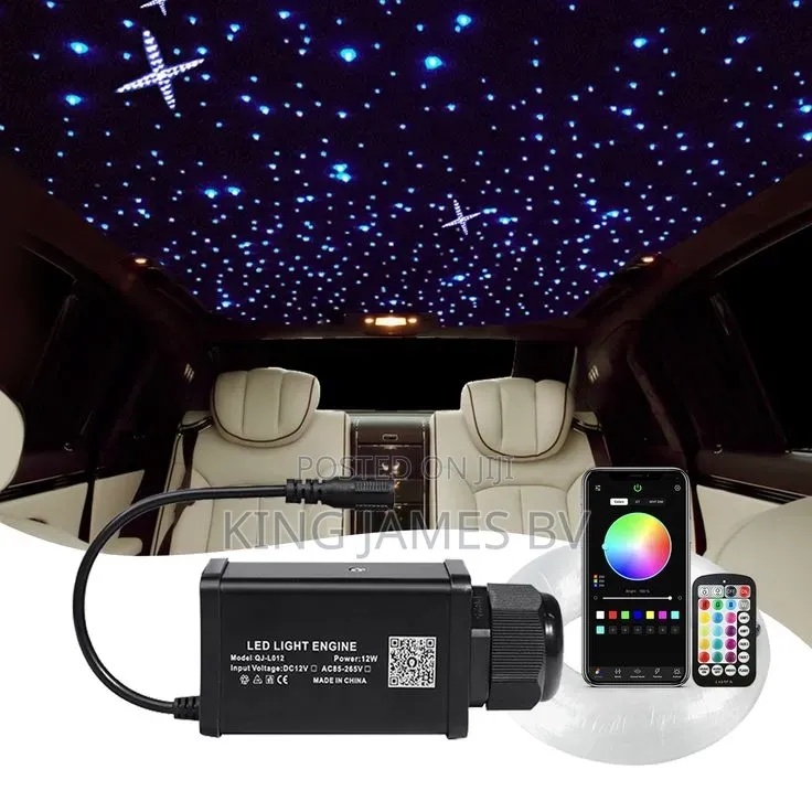 Vehicle Fiber Optic Star Light – Luxury Roof Lighting System