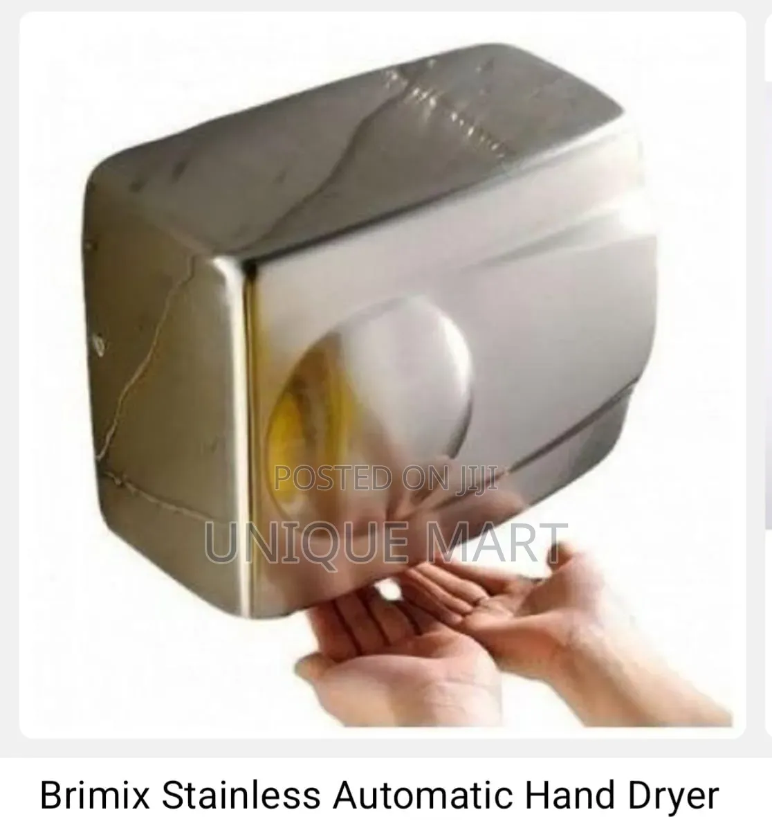 Automatic Stainless Hand Dryer for Residential and Commercial Purposes