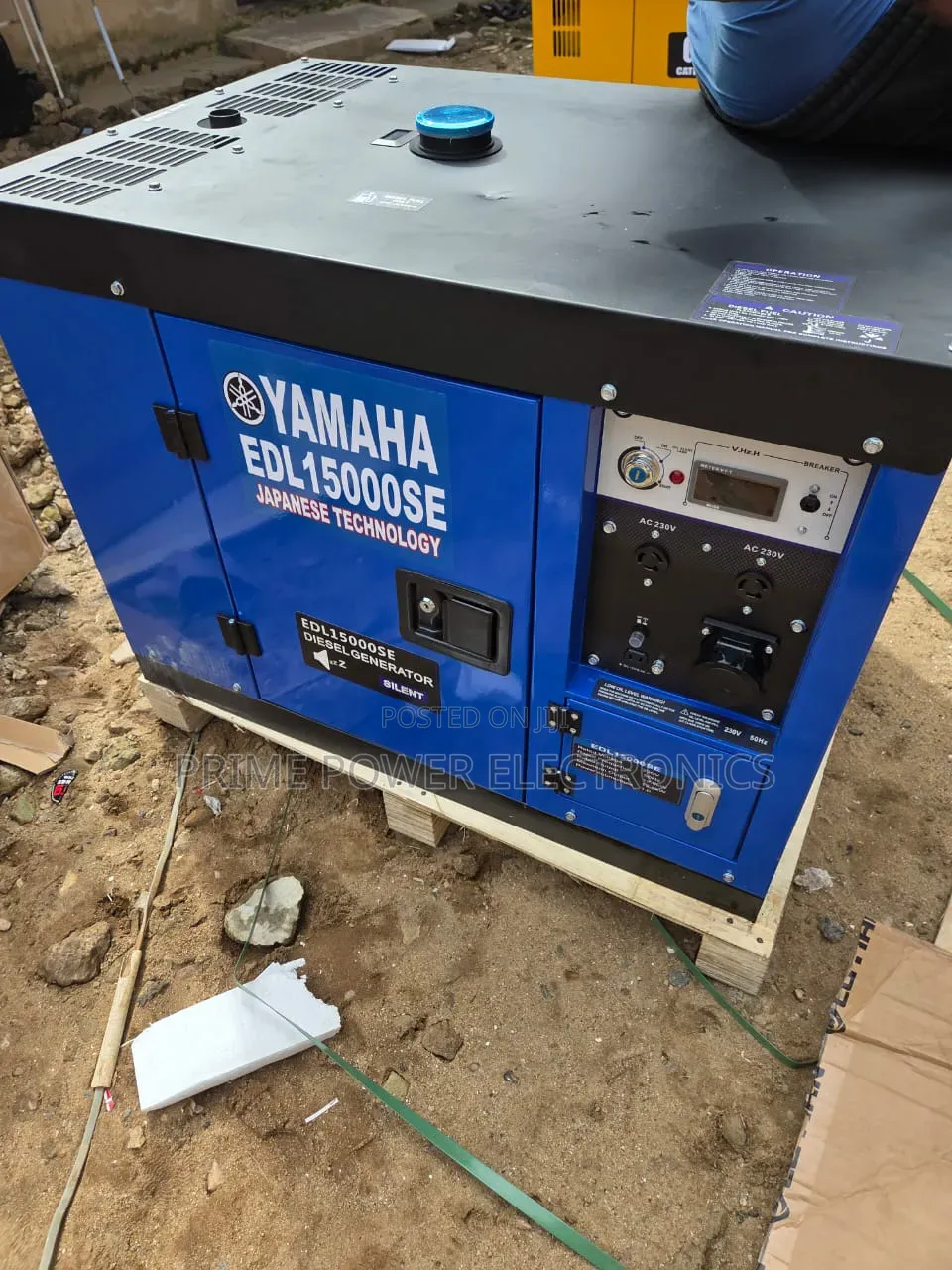 Heavy-Duty 15kVA Yamaha Diesel Generator – Low Noise Operation