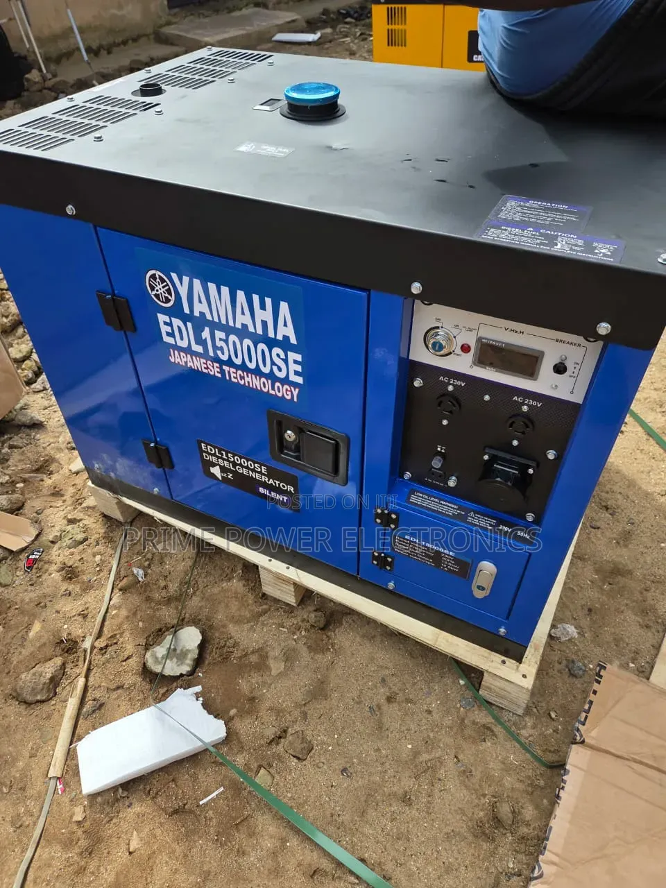 Heavy-Duty 15kVA Yamaha Diesel Generator – Low Noise Operation
