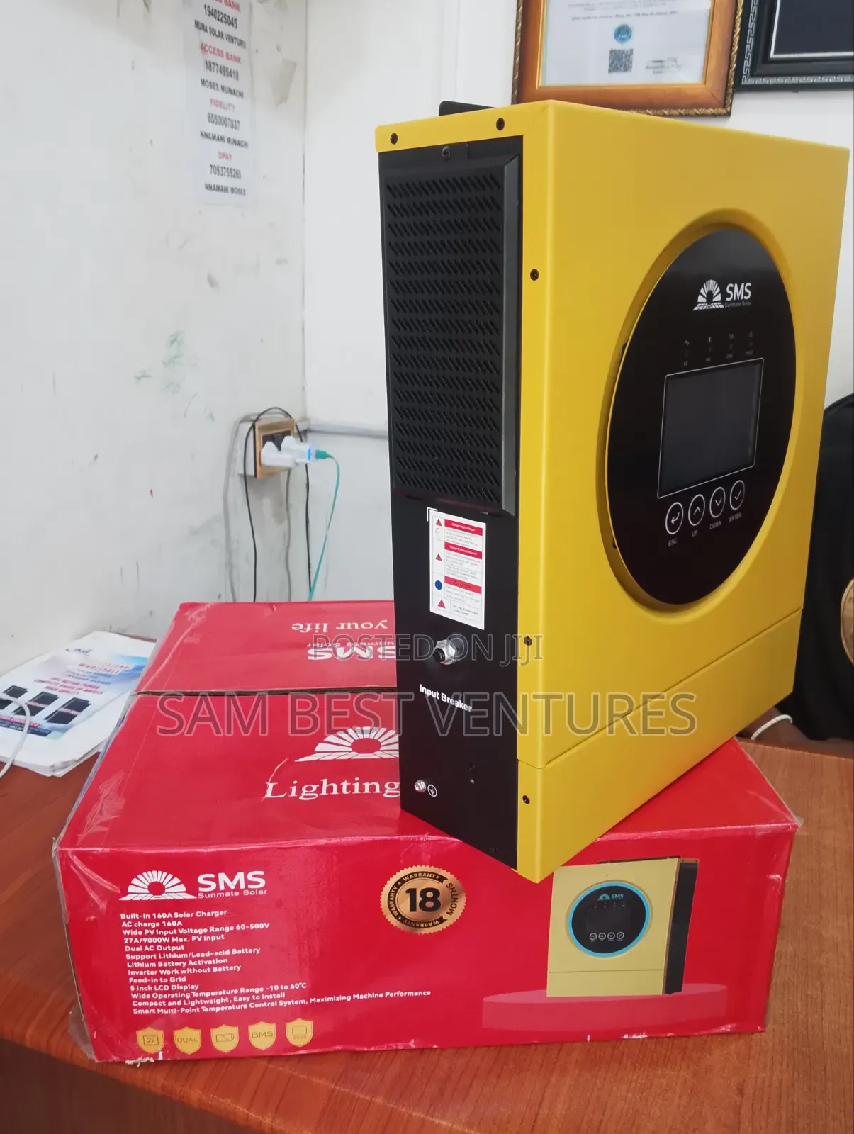 5kva 24v SMS Solar Hybrid Inverter