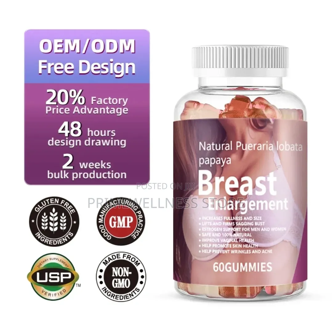Duozi Natural Pueraria Lobata Papaya Breast Enhancement Gummies