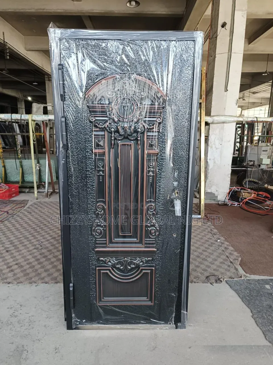 Quality Italian Copper Full Cast Door 7ft by 3ft