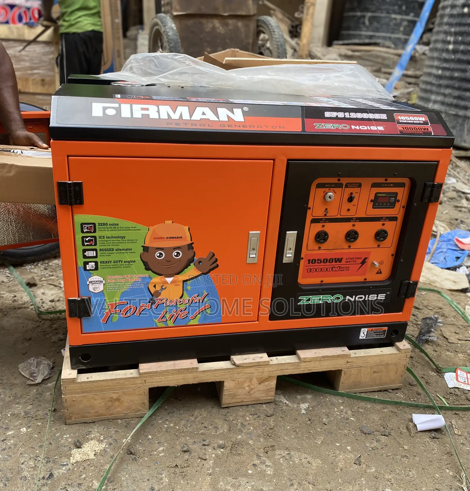 Firman 10KVA Petrol Generator – Powerful Quiet Operation