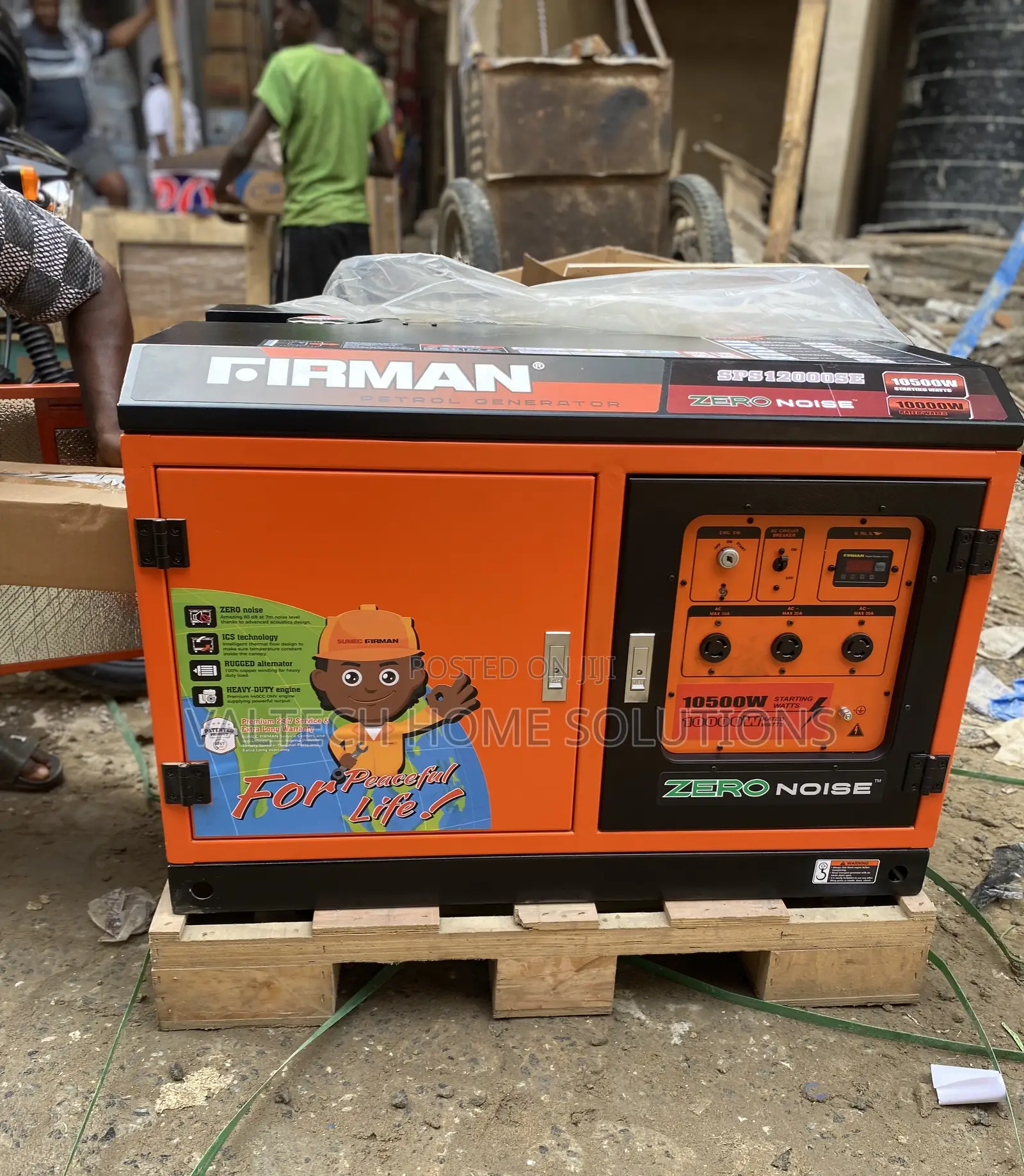 Firman 10KVA Petrol Generator – Powerful Quiet Operation