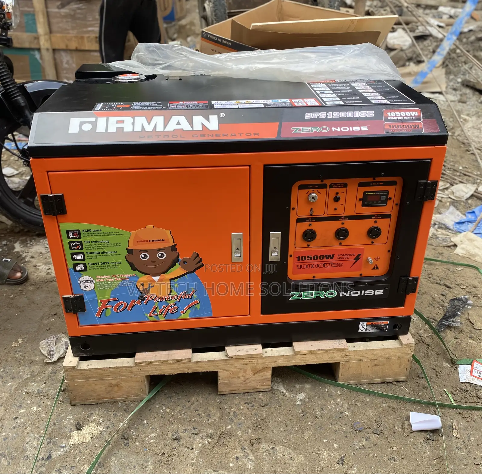 Firman 10KVA Petrol Generator – Powerful Quiet Operation