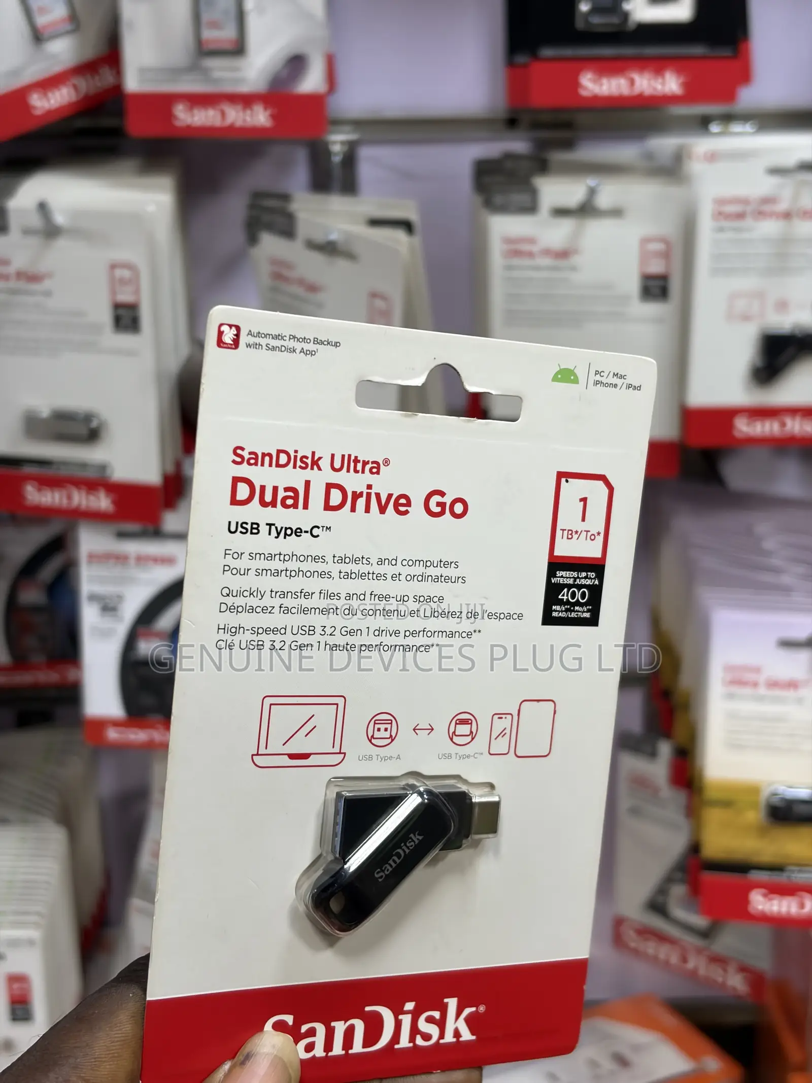 SanDisk Ultra Dual Drive Go USB Type-CTM - 1TB