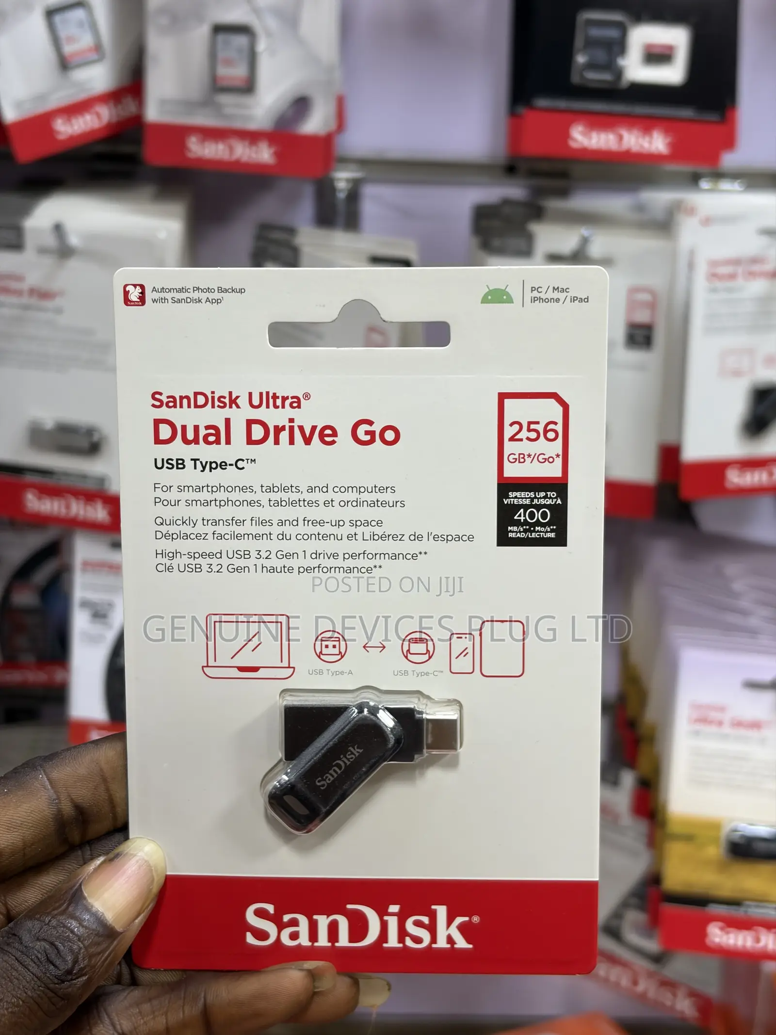 SanDisk Ultra Dual Drive Go USB Type-CTM - 256GB