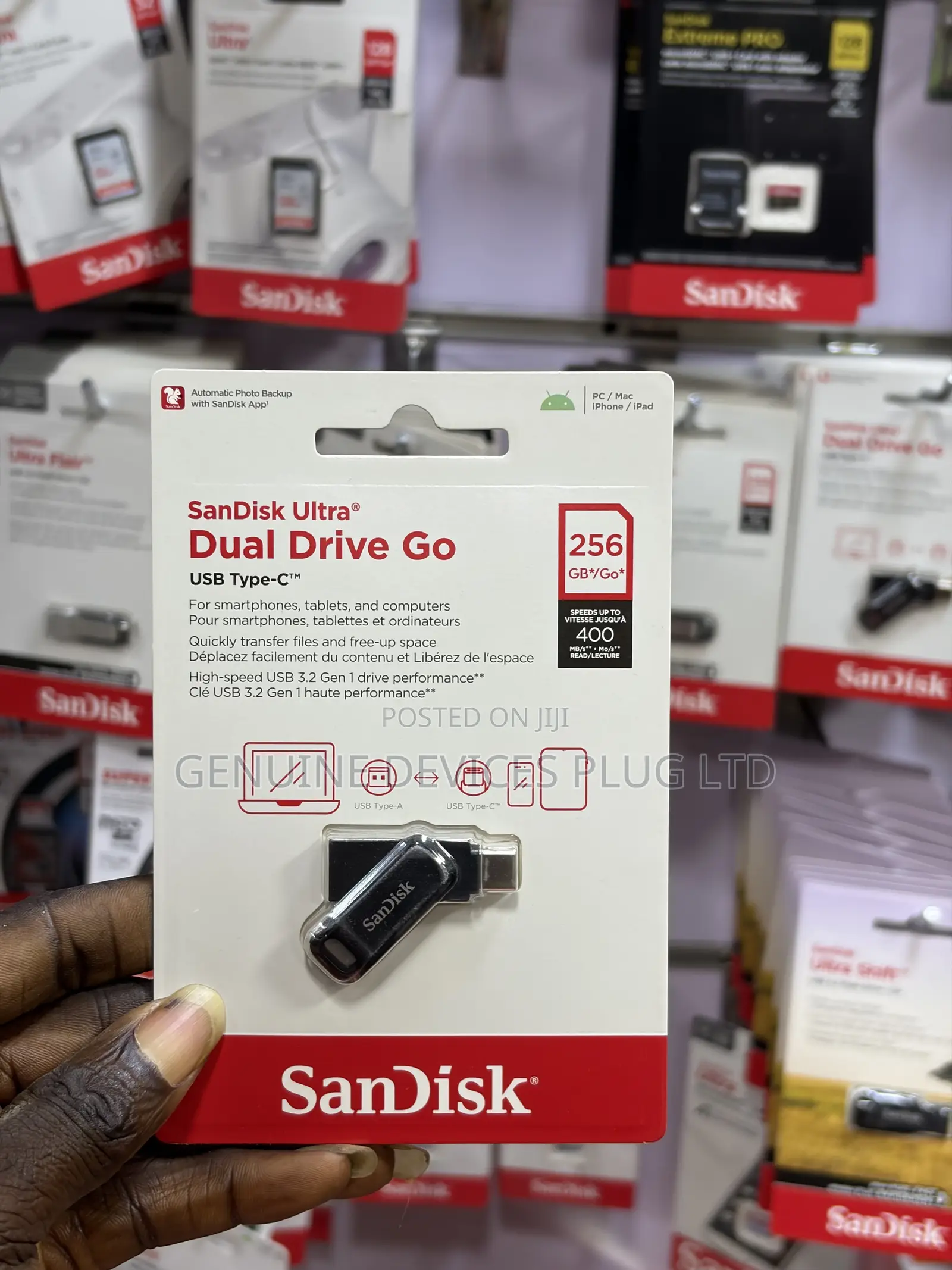 SanDisk Ultra Dual Drive Go USB Type-CTM - 256GB