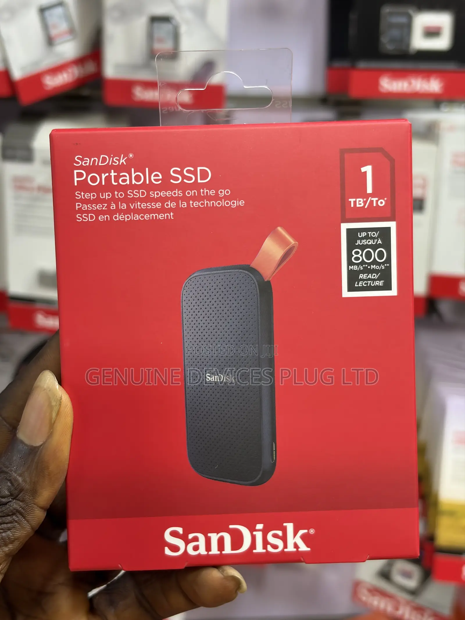 SanDisk Portable SSD (Updated Firmware) - 1TB
