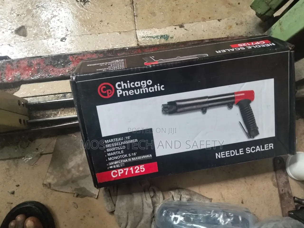 Chicago Pneumatic CP7125 Pistol Grip Needle Scaler
