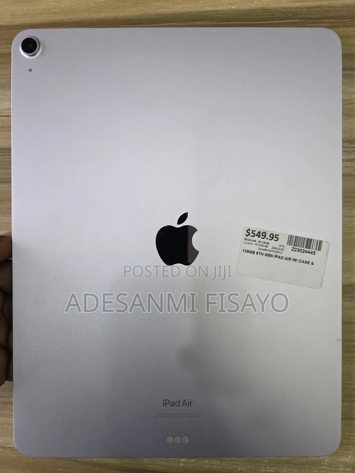 Apple iPad Air 13 (2024) 128 GB Pink