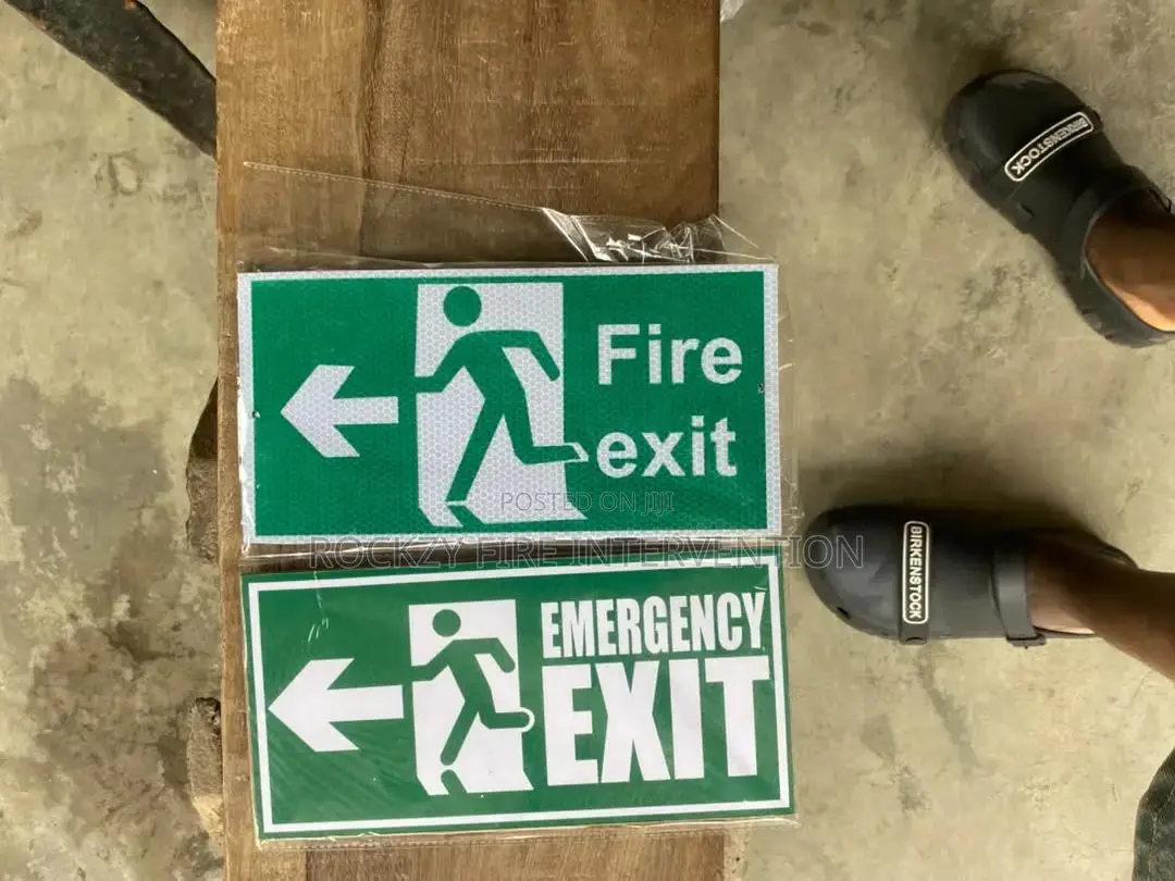 Fire Exit Signage